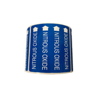 Medical Gas Pipe Labels