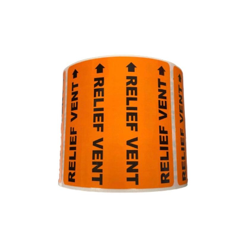 Medical Gas Pipe Labels