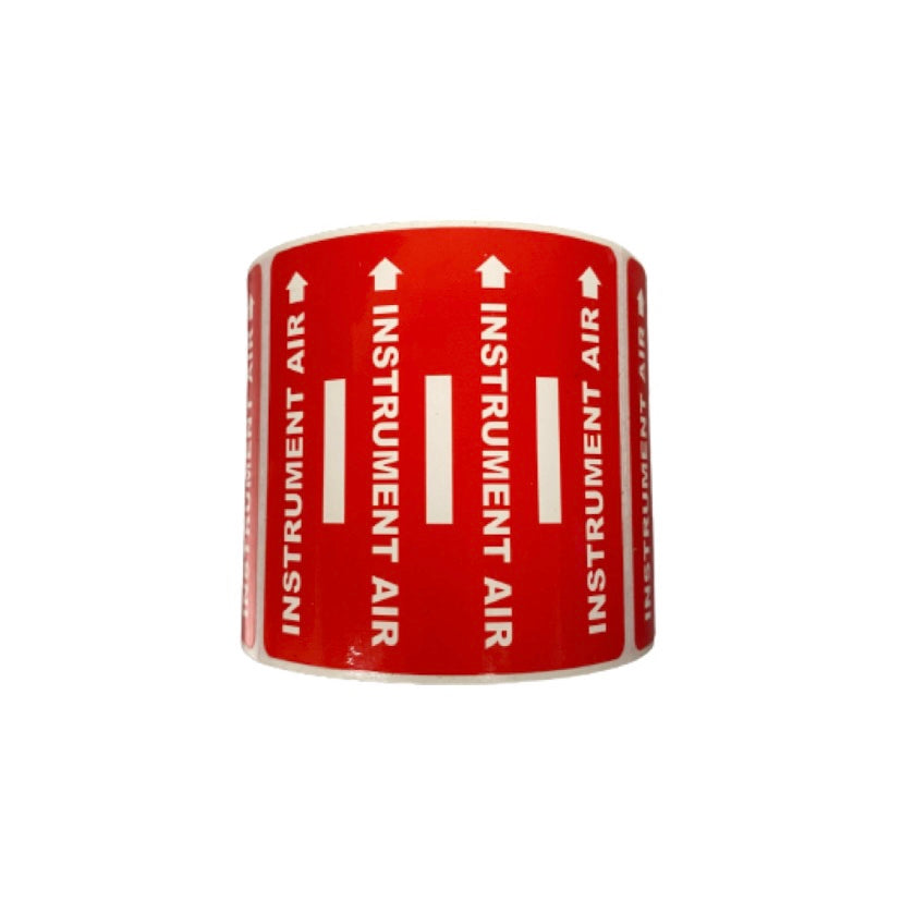 Medical Gas Pipe Labels