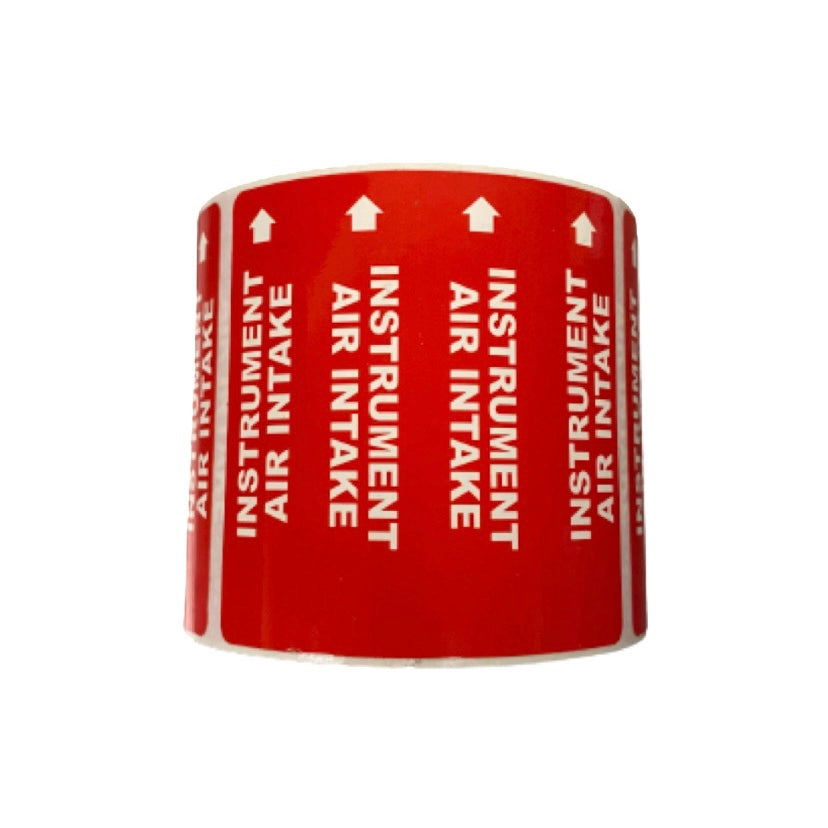 Medical Gas Pipe Labels