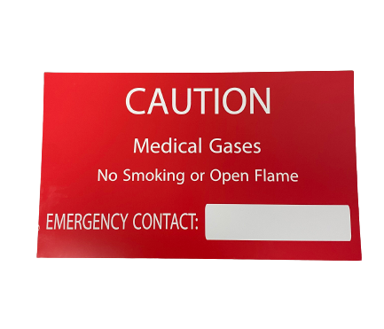 Medical Gas Signs