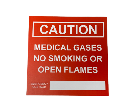 Medical Gas Signs