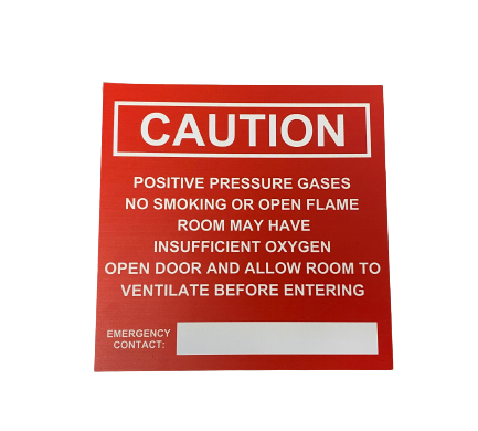 Medical Gas Signs